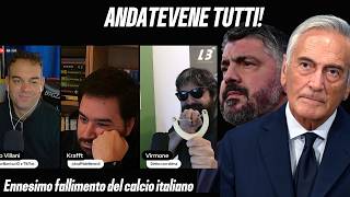 FALLIMENTO MONDIALE! GRAVINA GATTUSO, BUFFON, BONUCCI: TUTTI A CASA!