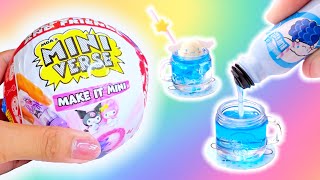 MAKING SANRIO MINI FOOD! MiniVerse Cinnamoroll, My Melody, Hello Kitty and More!