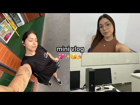 VLOG | ACADEMIA, CANTINA E FACULDADE!! 💅💖
