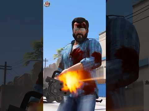 MICHAEL VS POLICE | TECHNO VIHAAN | #shorts #gta5gameplay #technogamerz