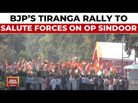 BJP Holds Tiranga Rally On The Success Of Operation Sindoor | India Today