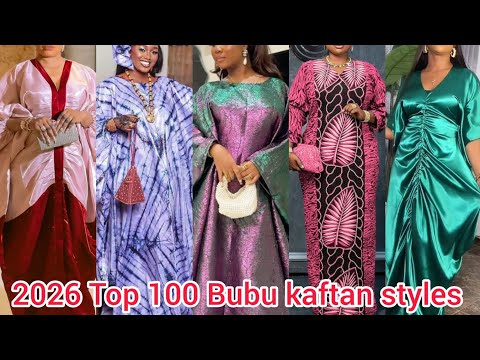 Top 100 Bubu kaftan dress designs for Queens | Boubou gown styles 2026 | Kaftan Abaya styles