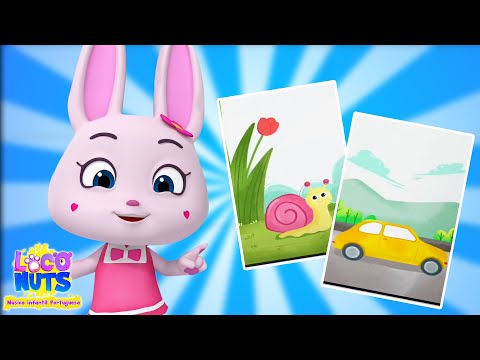 Música Oposta Rima Infantil Pré-escolar para Crianças - Loco Nuts