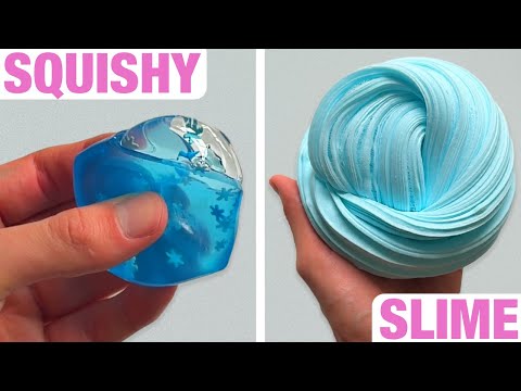 Turning Squishies Into Slime | Slime Makeovers