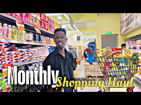 Our Monthly Shopping Restock