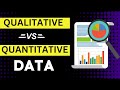 Qualitative vs Quantitative Data Concepts