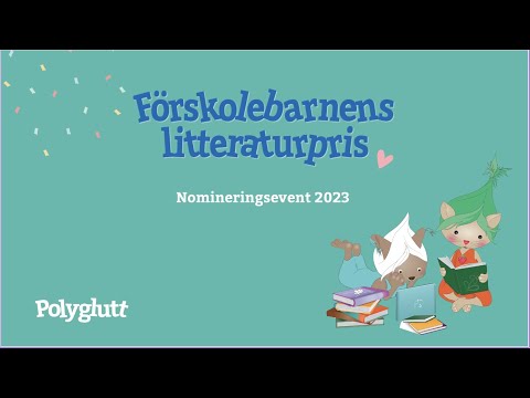 Nomineringsevent Förskolebarnens litteraturpris 2023