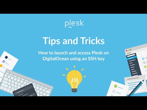 How to launch and access Plesk on DigitalOcean using an SSH key