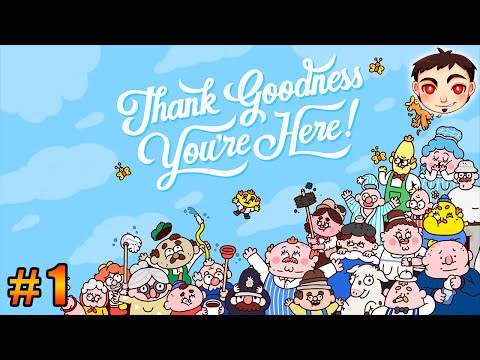 ¡HUMOR ABSURDISTA BRITÁNICO CON ANIMACIÓN MUY GRACIOSA! - Thank Goodness You're Here [Ep.1]