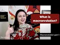 Macroevolution and Microevolution Concepts