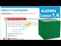 Exploring Powers of 10 and Exponents