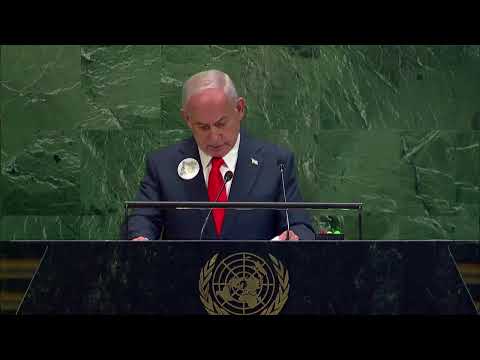 LIVE: Prime Minister Netanyahu's Speech at the UN General Assembly