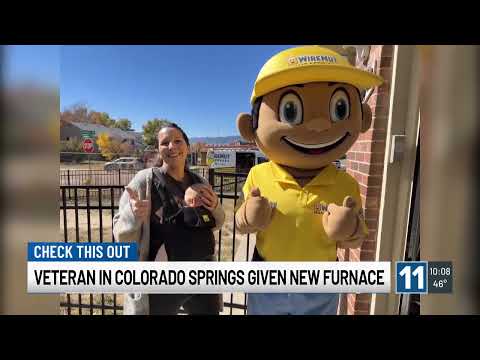 Veteran in Colorado Springs given new furnace