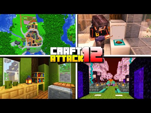 Obsidian Prank I Baastis stinkendes Klo I Nether Hub I Base Status! Minecraft Craft Attack 12 #58