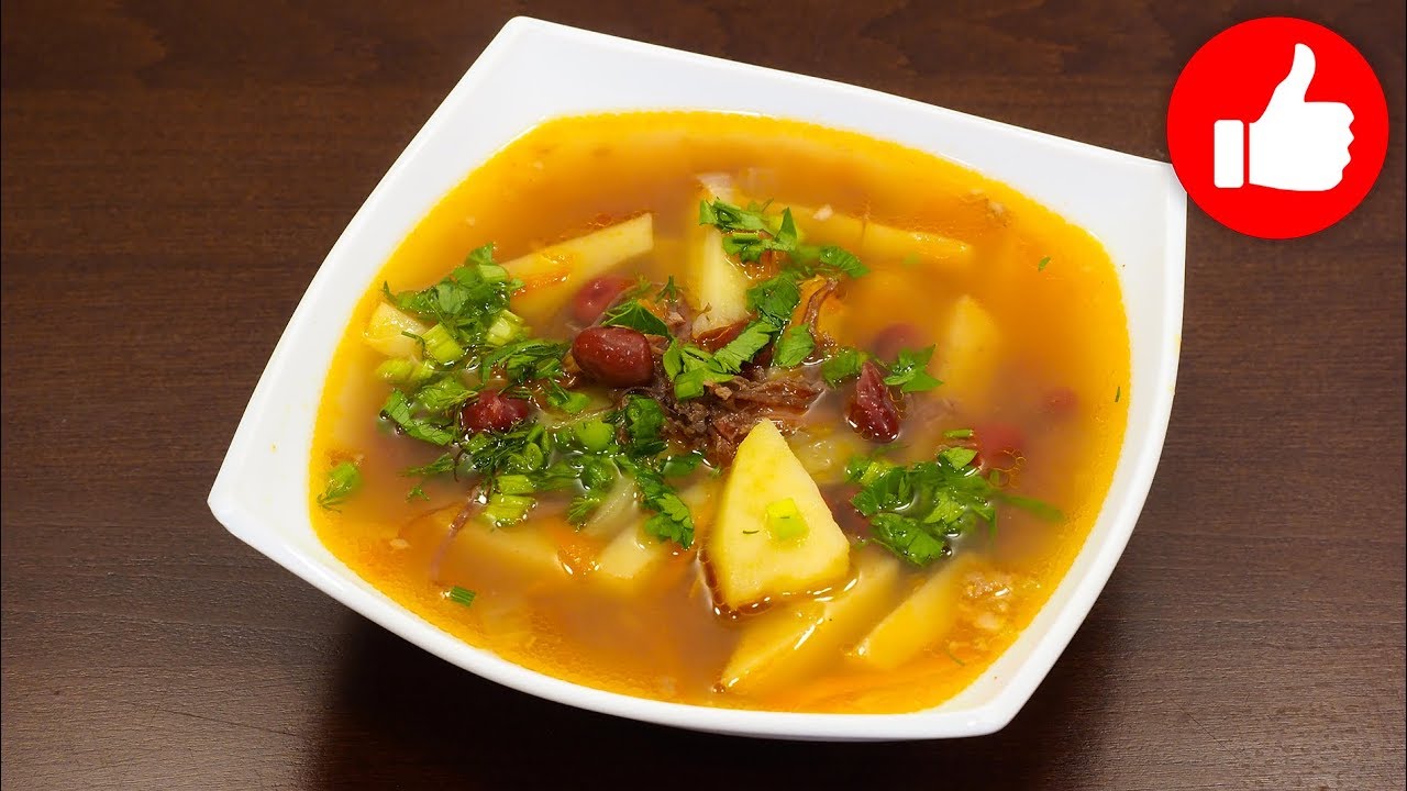 Вкусный суп с фасолью в мультиварке, рецепт супа для мультиварки