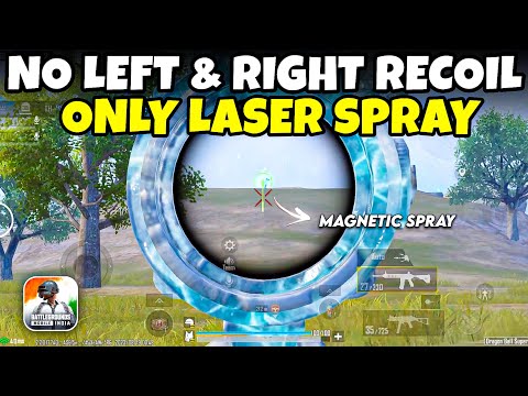 How To Get ZERO RECOIL Sprays | How to Control Horizontal Recoil (Left & Right) | BGMI / Pubg Mobile