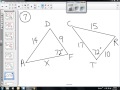 Triangle Similarity Theorems and Proportions