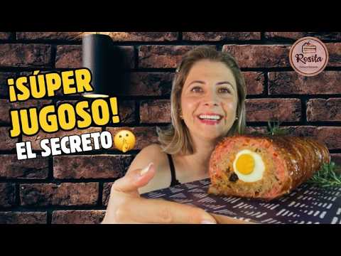 ROLLO DE CARNE MIXTO: Tierno, Dorado y Súper JUGOSO (Receta Fácil) 🥩✨