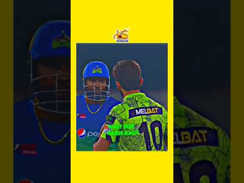 Pollard vs Shaheen shah Afridi Haris Rauf #cricket #shorts