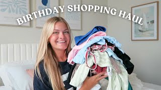 Birthday Shopping Clothing Try on Haul