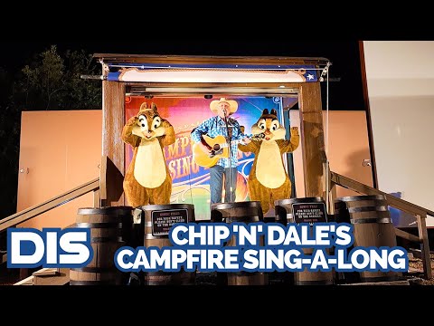 Chip ‘n Dale Campfire Sing-A-Long at Disney's Fort Wilderness Resort Campground