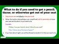 Classroom Behavior and Procedures