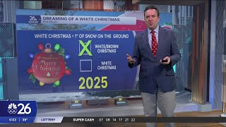 Will Santa bring some North Pole weather with him?