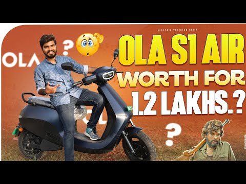 OLA S1 AIR Review | Is it Worth For 1.2 Lakhs? | Electric Vehicles India