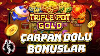 🔥 ÇARPANLAR HAVADA UÇUŞTU 🎰 PRAGMATIC PLAY SLOT OYUNLARI 🍀 TRIPLE POT GOLD
