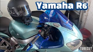 Out on the R6 getting gas 