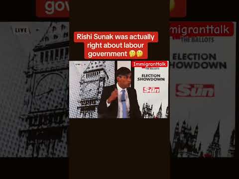 Is Rishi Sunak actually right about labour government?