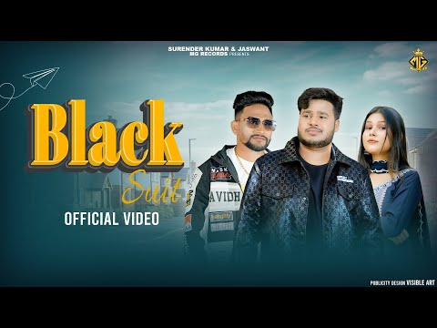 Black Suit (Official Video) : Satish Bhadad | Ankush Bidla, Shanu Saini | Latest Haryanvi Song 2024