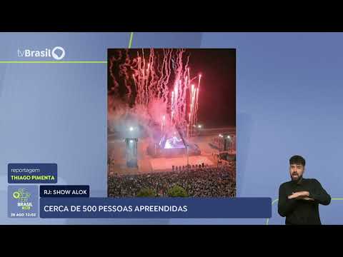 Cerca de 500 pessoas são apreendidas no show de Alok