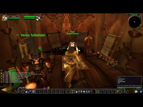 Thunder Bluff Tailoring Trainer location - WoW Classic
