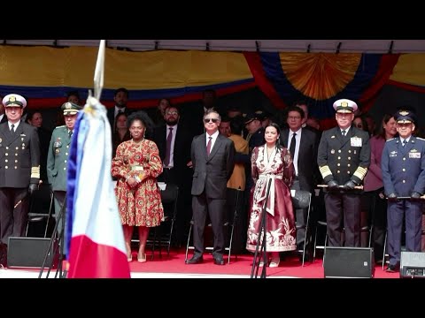 Outgoing Colombian President Gustavo Petro attends Independence Day military parade in Bogota | AFP