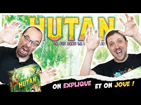 Hutan, on explique et on joue avec Guillaume de Lucky Duck Games