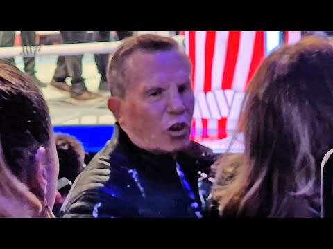 SICKENED Julio Cesar Chavez Sr LEAVES ABRUPTLY after EMBARASSING Jake Paul DEFEAT