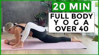 Yoga Over 40: Full Body Flexibility & Pain Relief for Hips, Neck & Back | Gentle Stretch