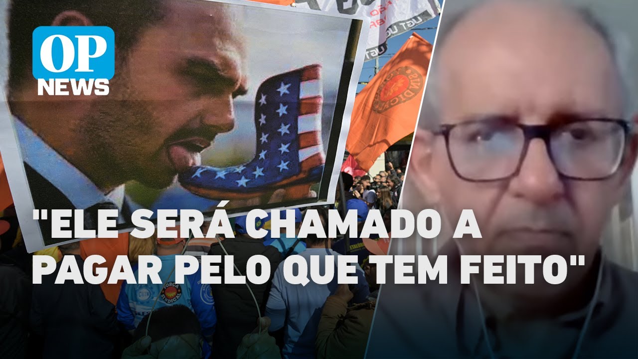 Eduardo Bolsonaro sem recuar deputado age fora do País incitando manifestações| O POVO News