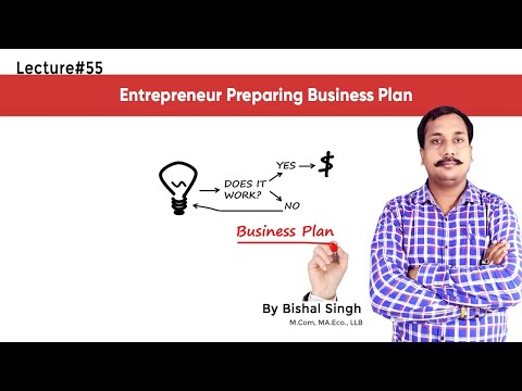 Entrepreneur Preparing Business Plan II Entrepreneurship II By Bishal Singh II Lecture_55