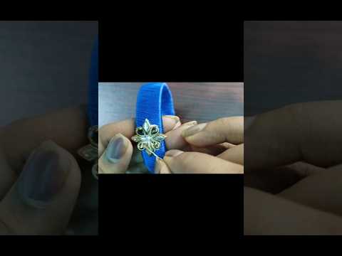 Verybeautifuldesignsilkthreadbangles#silkthreadbangles#bangles #ytshorts#youtubeshorts#diy