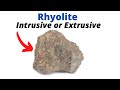 Rhyolite Characteristics and Properties