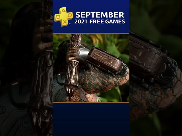 PS Plus September 2021 Free Games #Shorts