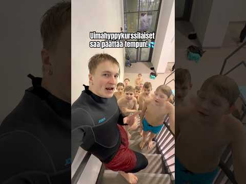 Mun kurssilaiset PÄÄTTÄÄ TEMPUN!💦 #suomi