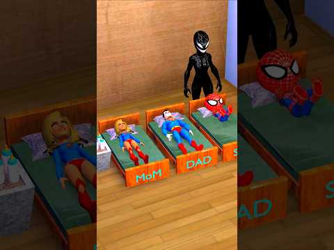Spider-man का दुध चुरा लेता है 😂😳 #shorts #viral #story #animation #spiderman