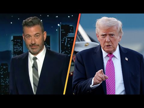 Jimmy Kimmel Calls Out 'Bully' Donald Trump Over President's Lawsuit Threat