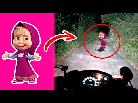 10 MASHA Y EL OSO Captados en Cámara en la Vida Real