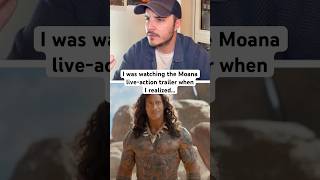 The new Moana live-action looks very faithful to the original one.. 🤯🤯🤯 #moana #disney #shorts