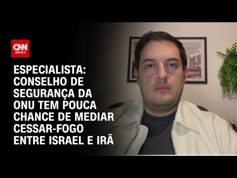 ​É improvável que a ONU consiga negociar cessar-fogo entre Israel e Irã, diz professor | AGORA CNN