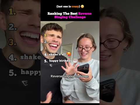 Ranking Reverse Singing Challenge